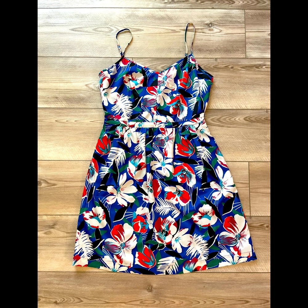 J. Crew - floral spring/summer dress - size 4